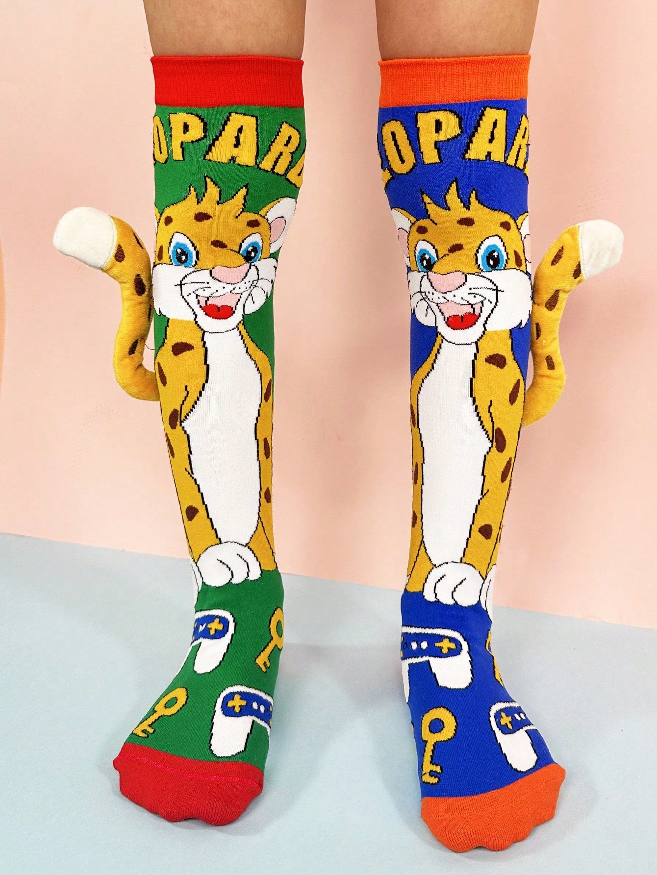 A pair of 3D Leopard