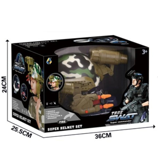Kids Tactical Multifunctional Helmet Set
