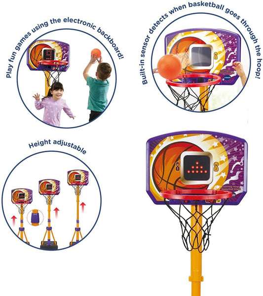 COUNTING HOOPS BASKETBALL STAND