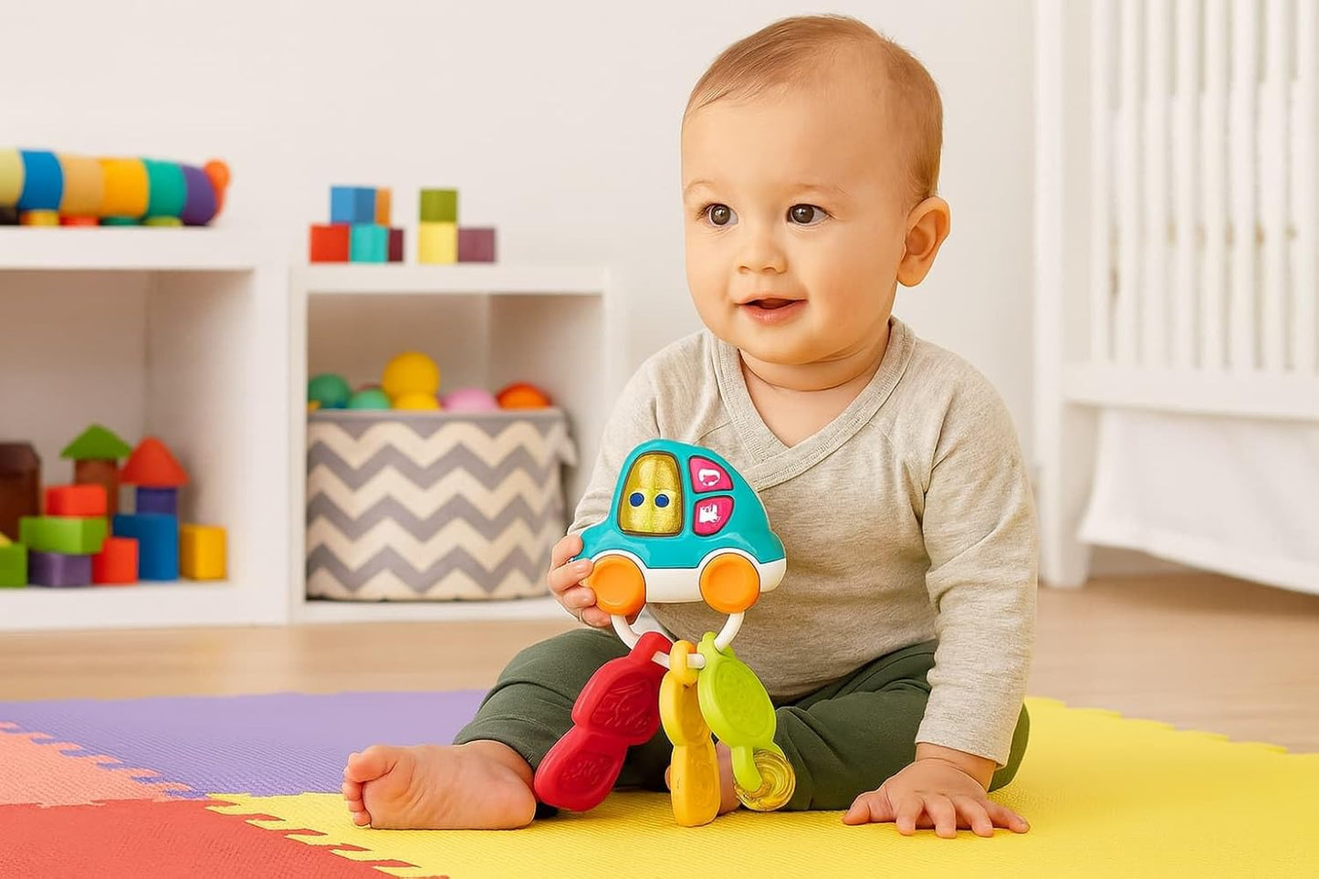 Hola Musical Car Keychain