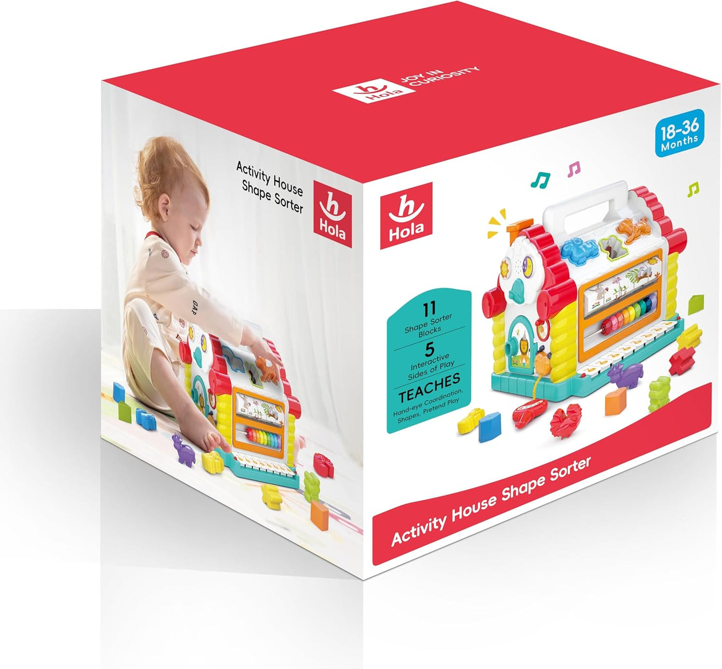 Hola Activity House Shape Sorter