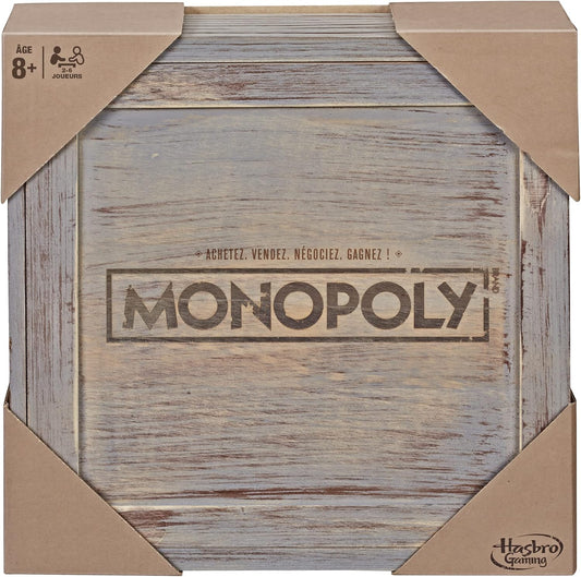 Monopoly Vintage Edition, Hasbro Gaming Board Game - HUGG Exclusive