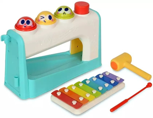 Hola Multifunctional Music Center - Baby Xylophone & Ball Drop Toy | HE792700