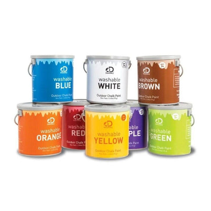 Outdoor Chalk Paint Play Set