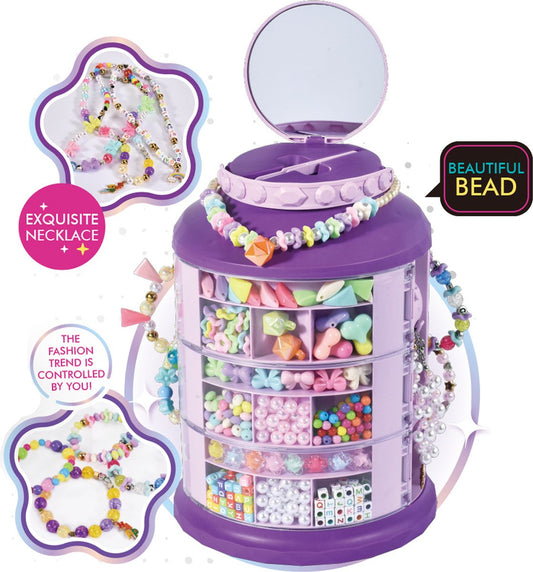 Beaded Jewelry Storage Box