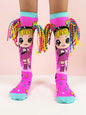 3D braids socks - 1 pair