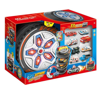 8-Piece Racers Playset