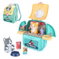 2-in-1 Dog Bag Pretend Play Pet Care Set