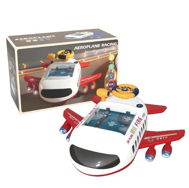 Electric Airplane Steering Wheel Game