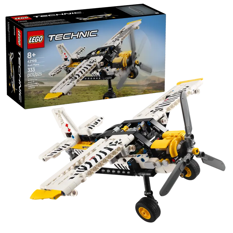 LEGO TECHNIC 42198 333PCS BUSH PLANE