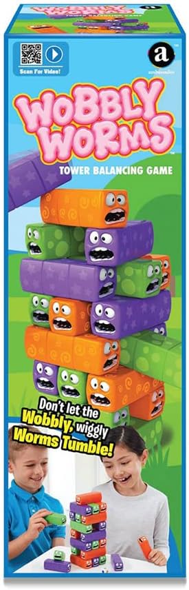 WOBBLY WORMS - TOWER BALANCING GAME