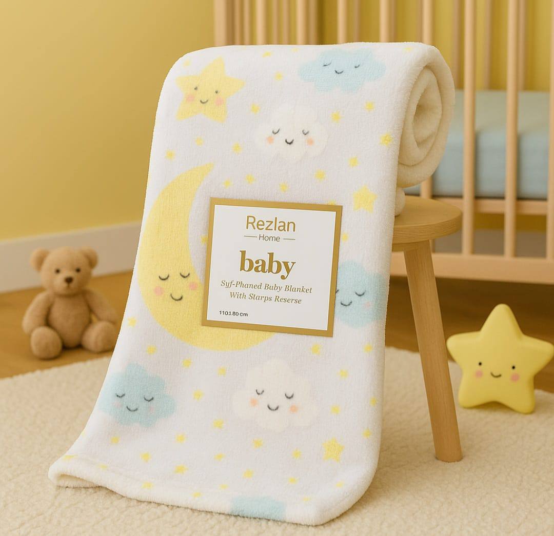 Blanket (Penguin, cars or moon)