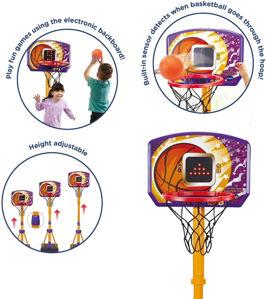 COUNTING  HOOPS  BASKETBALL  STAND