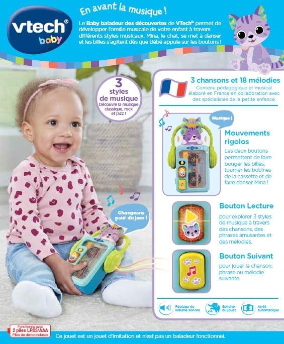 Vtech Baby Baladeur Des Decouvertes
