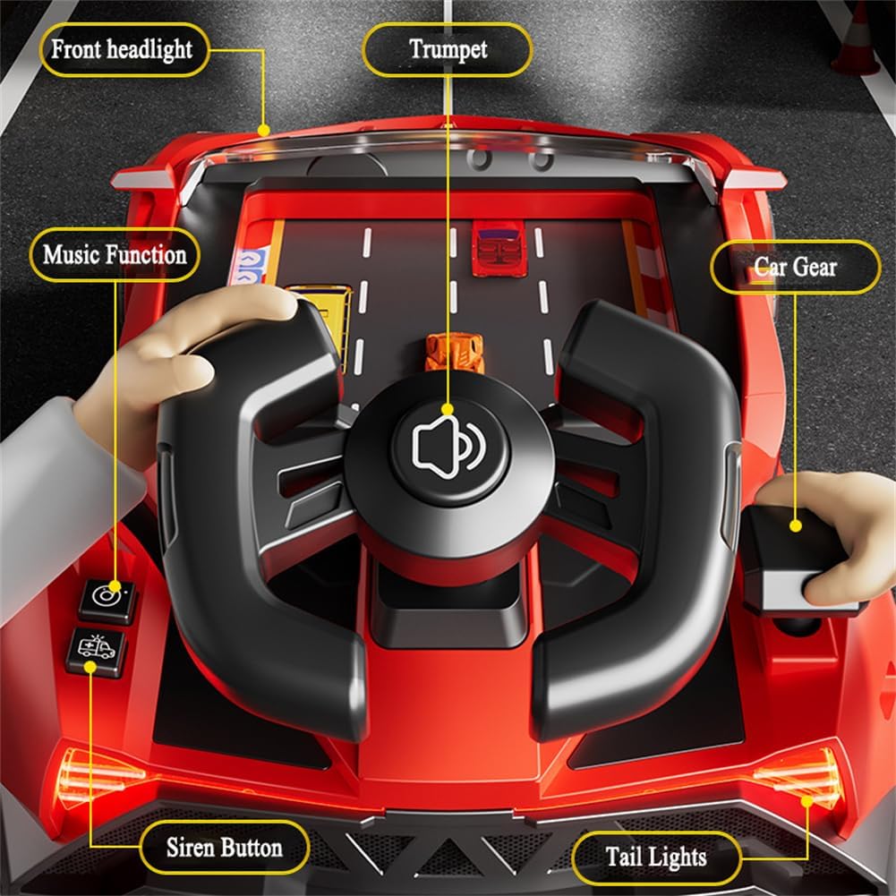 Adventure Race Car Steering Wheel Toy