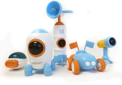 in 1 Space Rocket Astronaut Toys with Lights and Sounds