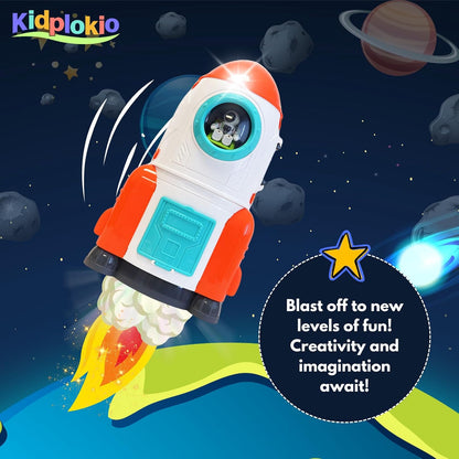 in 1 Space Rocket Astronaut Toys with Lights and Sounds