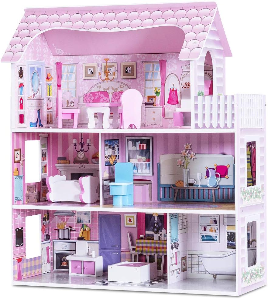 Dollhouse with Furniture and Accessories