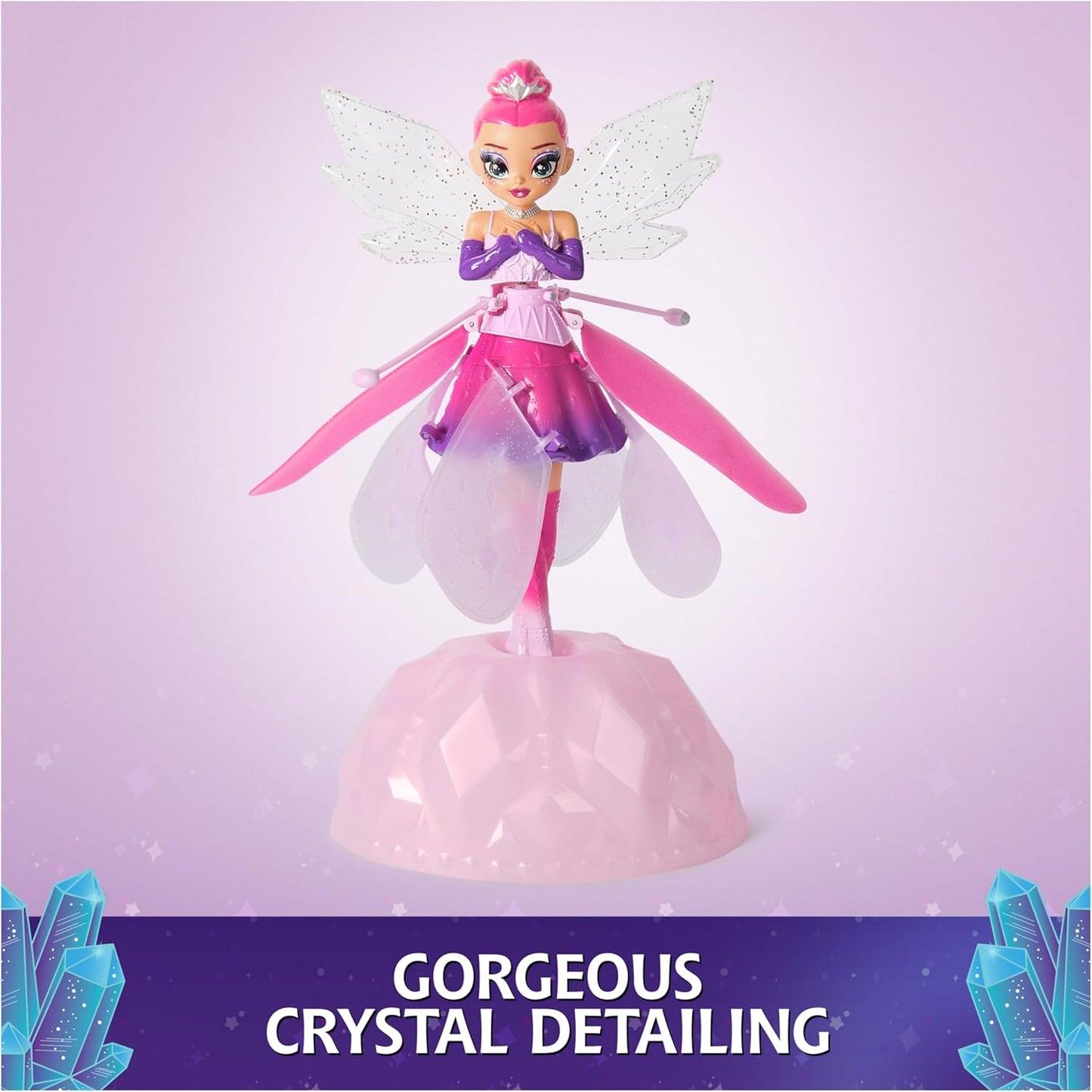 CRYSTAL FLYERSMAGICAL DOLL WITH CRYSTAL WINGS