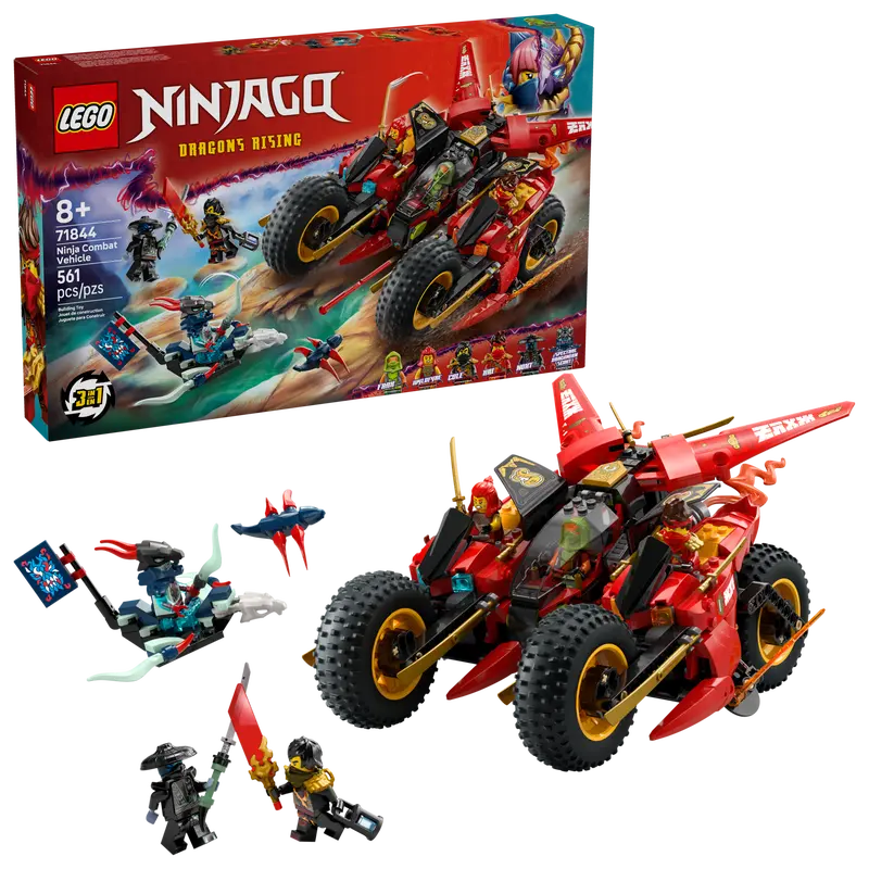 LEGO Ninja Combat Vehicle 71844 561PCS