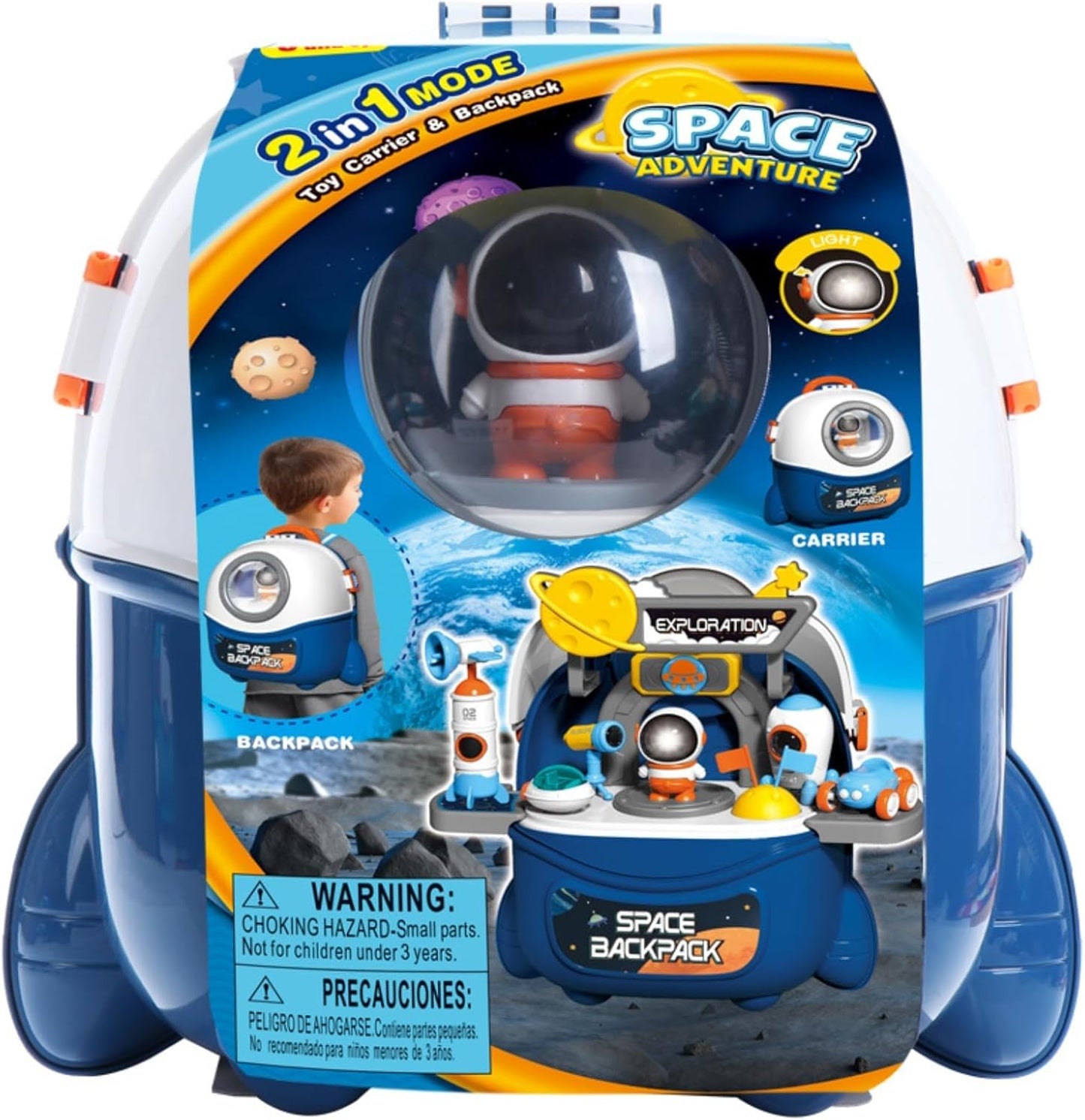 in 1 Space Rocket Astronaut Toys with Lights and Sounds