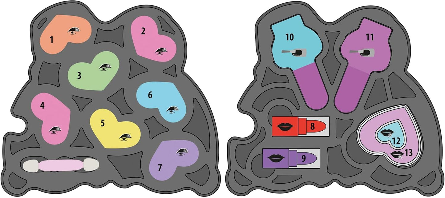 Lovely Rainbow Make-Up Set