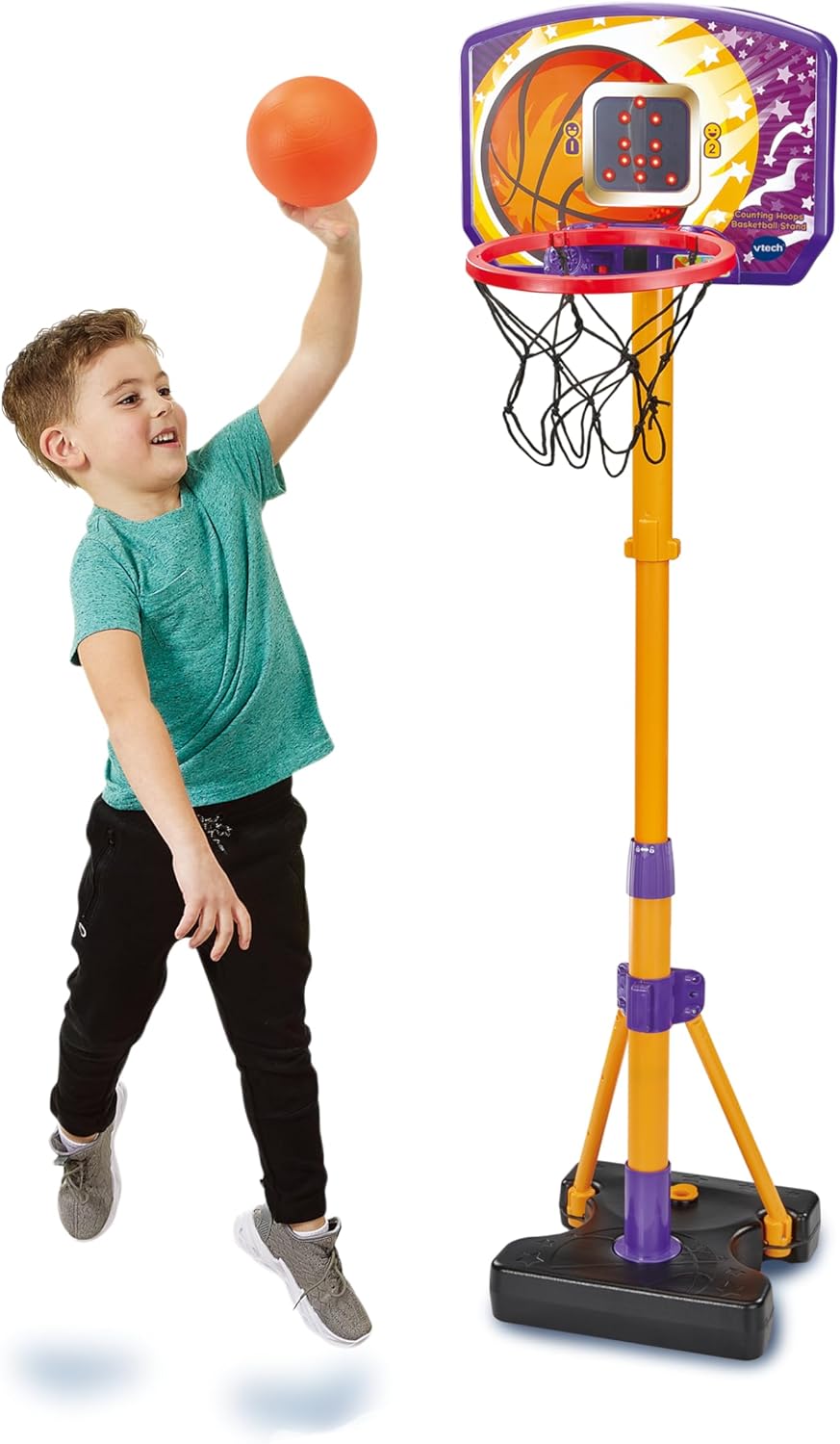 COUNTING  HOOPS  BASKETBALL  STAND