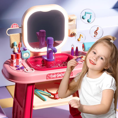 Dressing Table Induction Grooming Set Toys