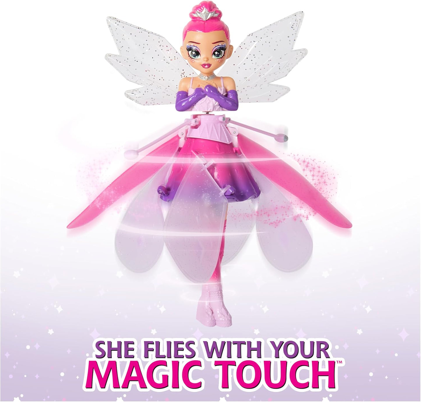 CRYSTAL FLYERSMAGICAL DOLL WITH CRYSTAL WINGS
