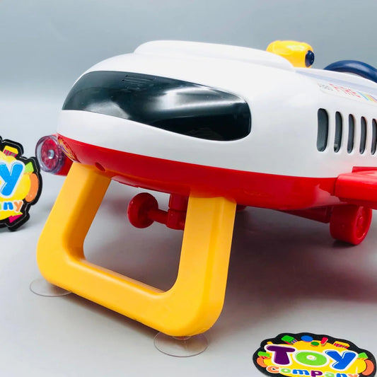 Electric Airplane Steering Wheel Game