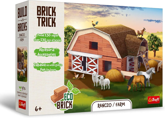 Trefl - Brick Trick: Farm 130 bricks