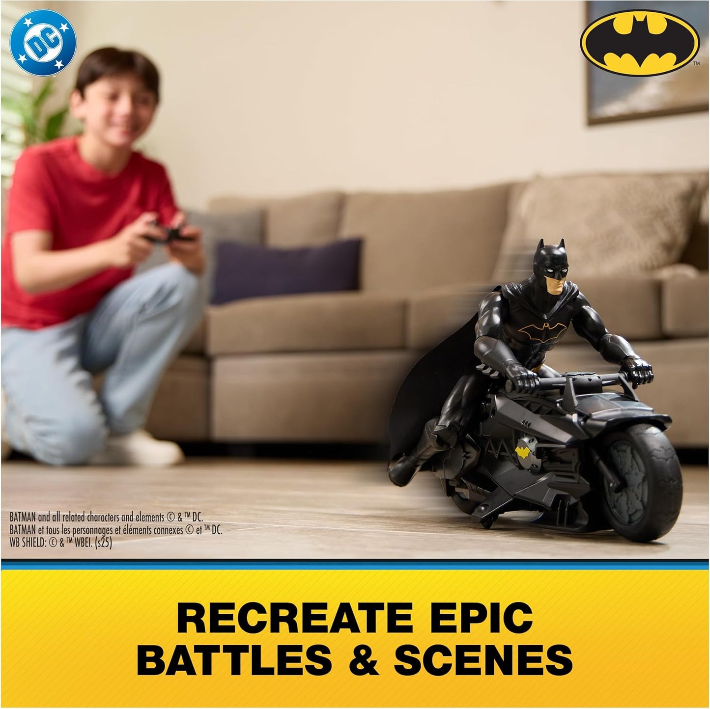 Batman Stealth Remote Control Batcycle