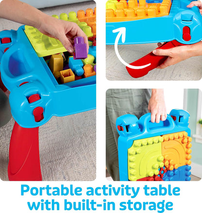 Mega Bloks Build ’N Learn Table Activity Set