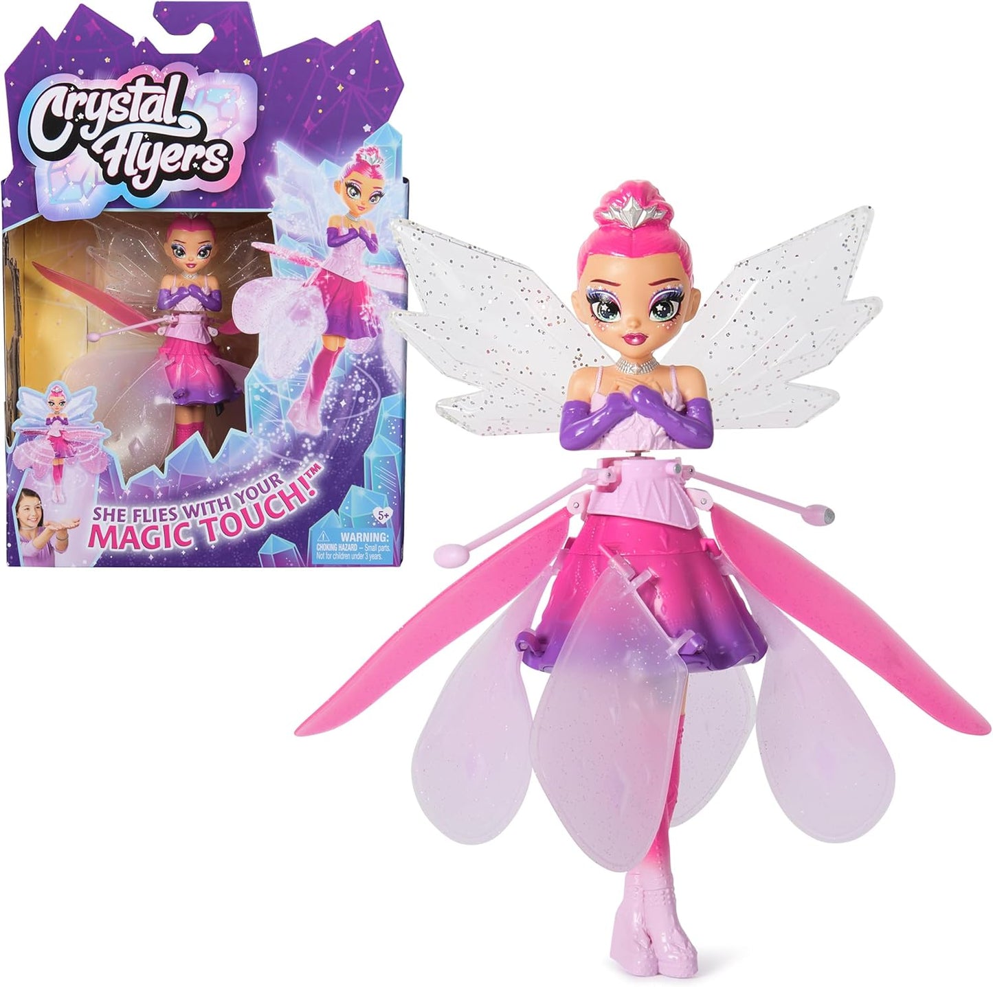 CRYSTAL FLYERSMAGICAL DOLL WITH CRYSTAL WINGS