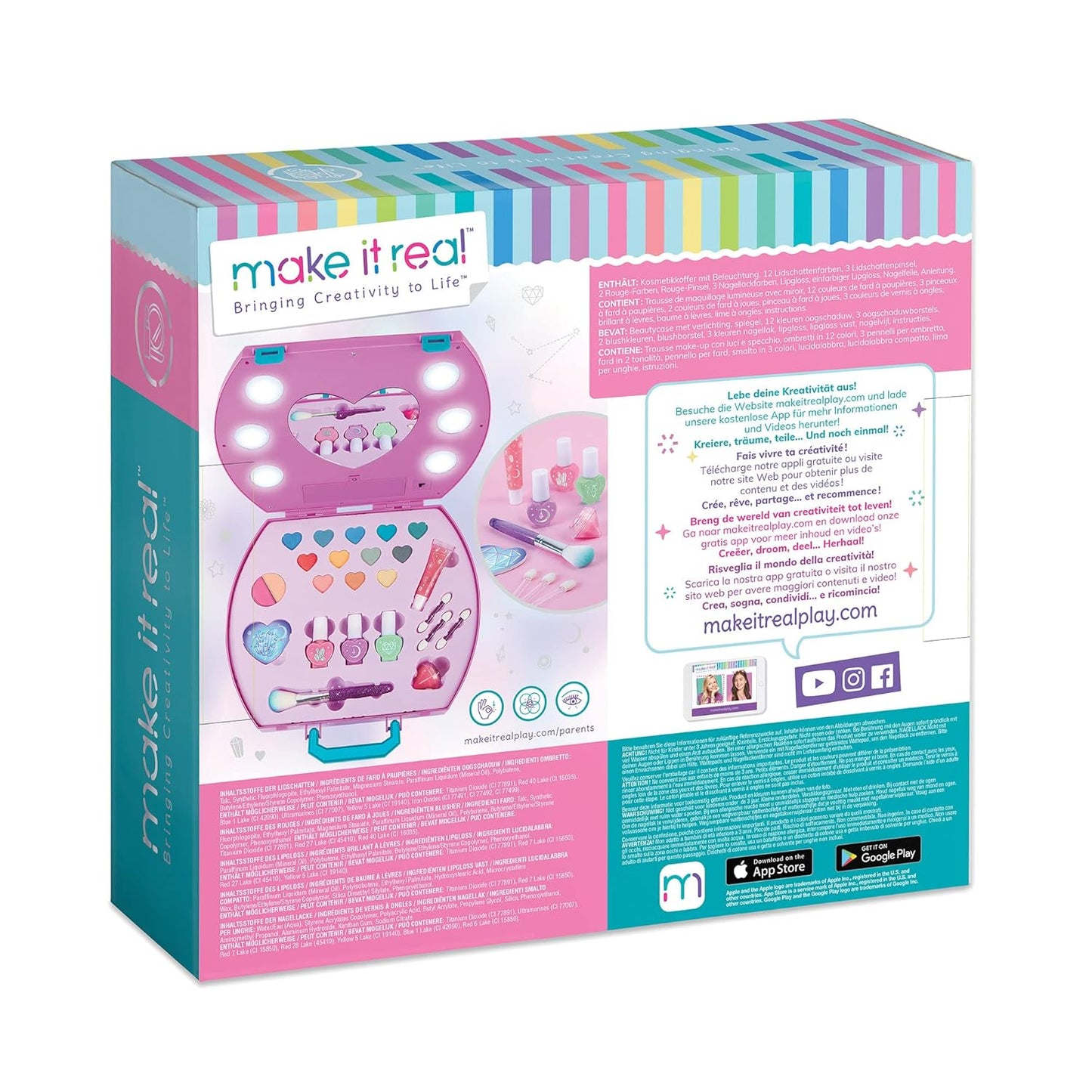 Light-Up Cosmetic Studio - Make It Real