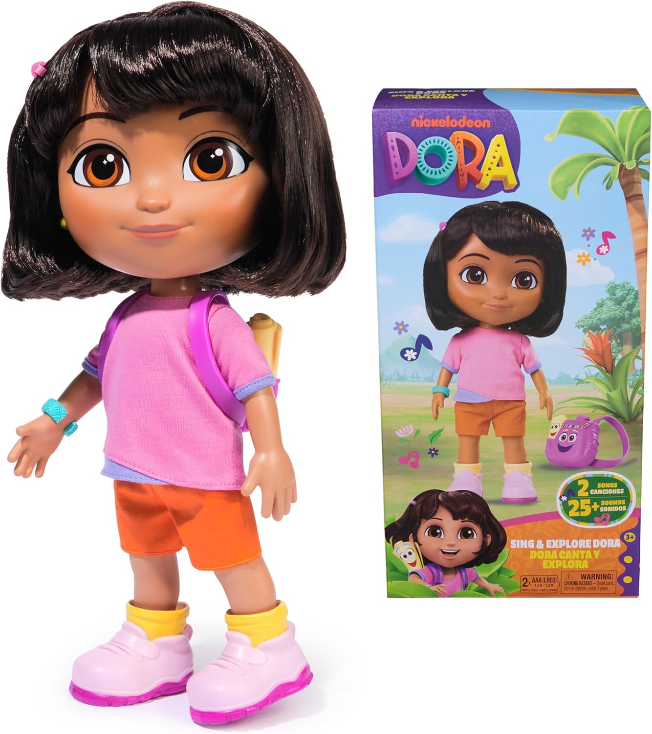 Sing & Explore Dora Doll