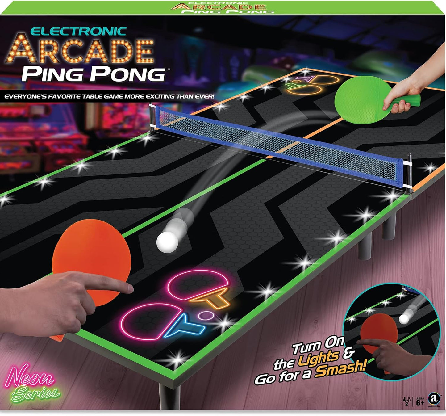 Electronic Arcade Ping-Pong (Neon Series)