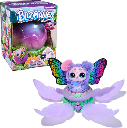 Hatchimals Bloomables Puppyfly Interactive Toy with Surprise, Double Transformation and Over 100 Sounds and Reactions, for Ages 4+
