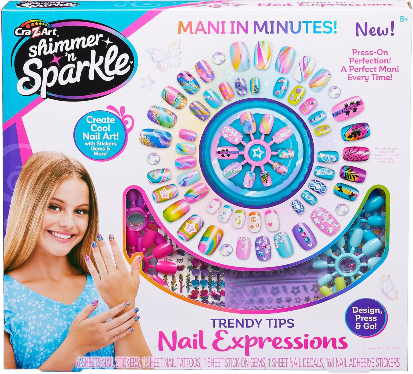 Shimmer ’N Sparkle Trendy Nail Expressions