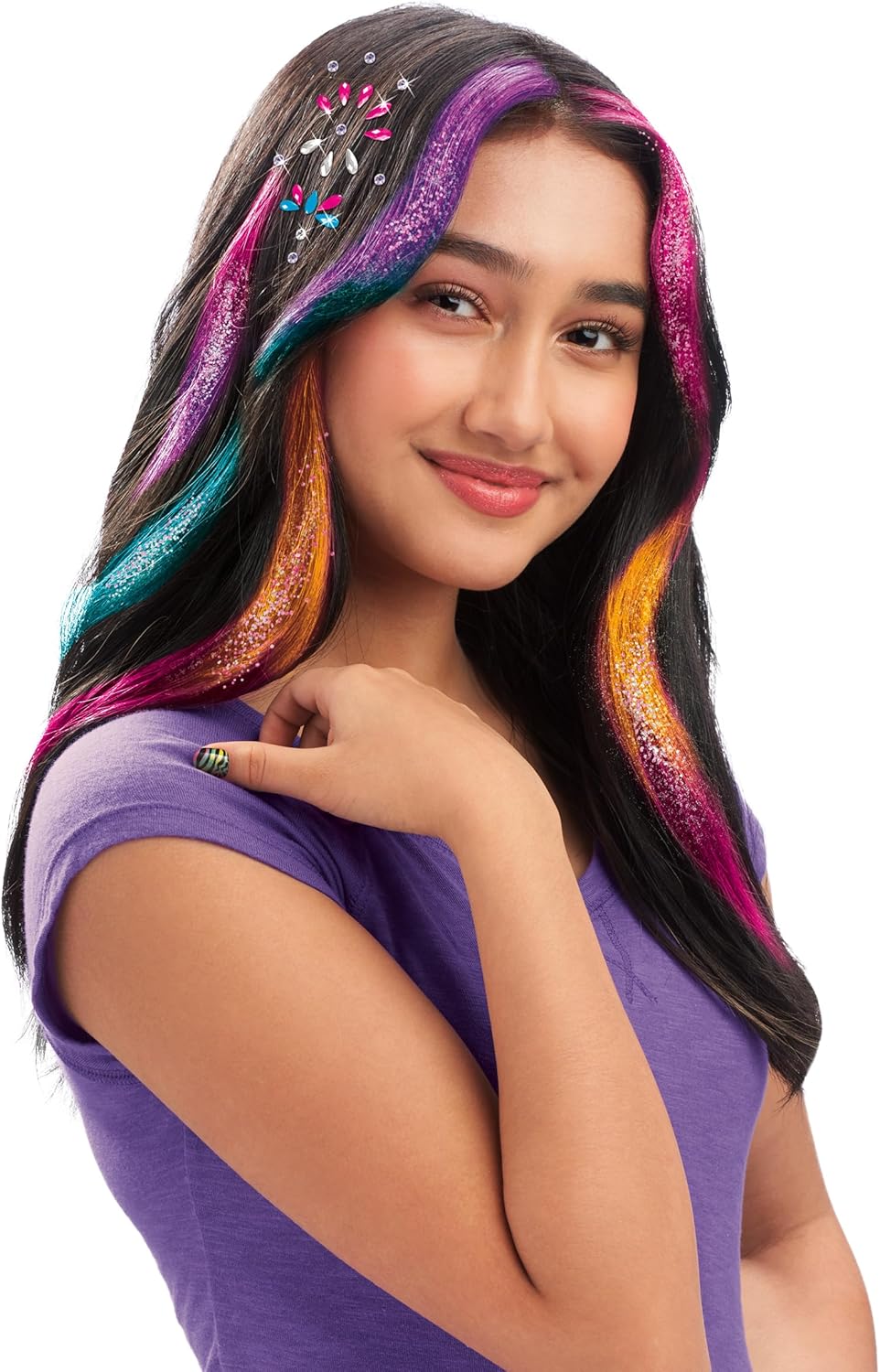 Shimmer N Sparkle Bold N Bright Hair Extensions