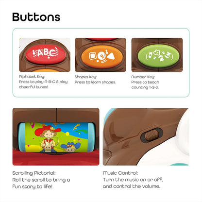 Hola - Kids Ride-On 3-in-1 Rocking Riding Pony