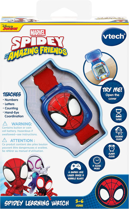 VTech Spidey and His Amazing Friends - Spidey Learning Watch