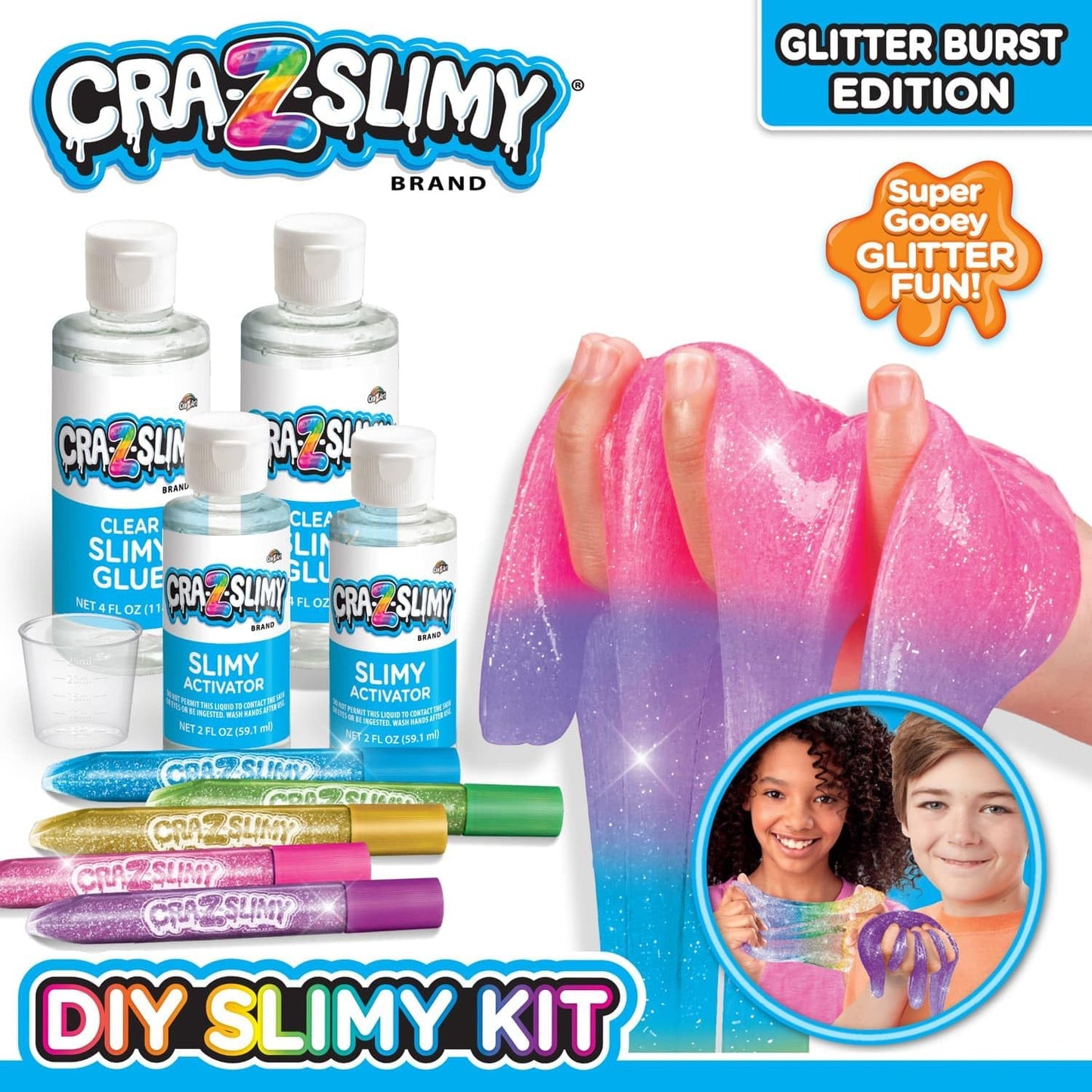 CRA-Z-SLIMY SHIMMER BURST DIY SLIMY