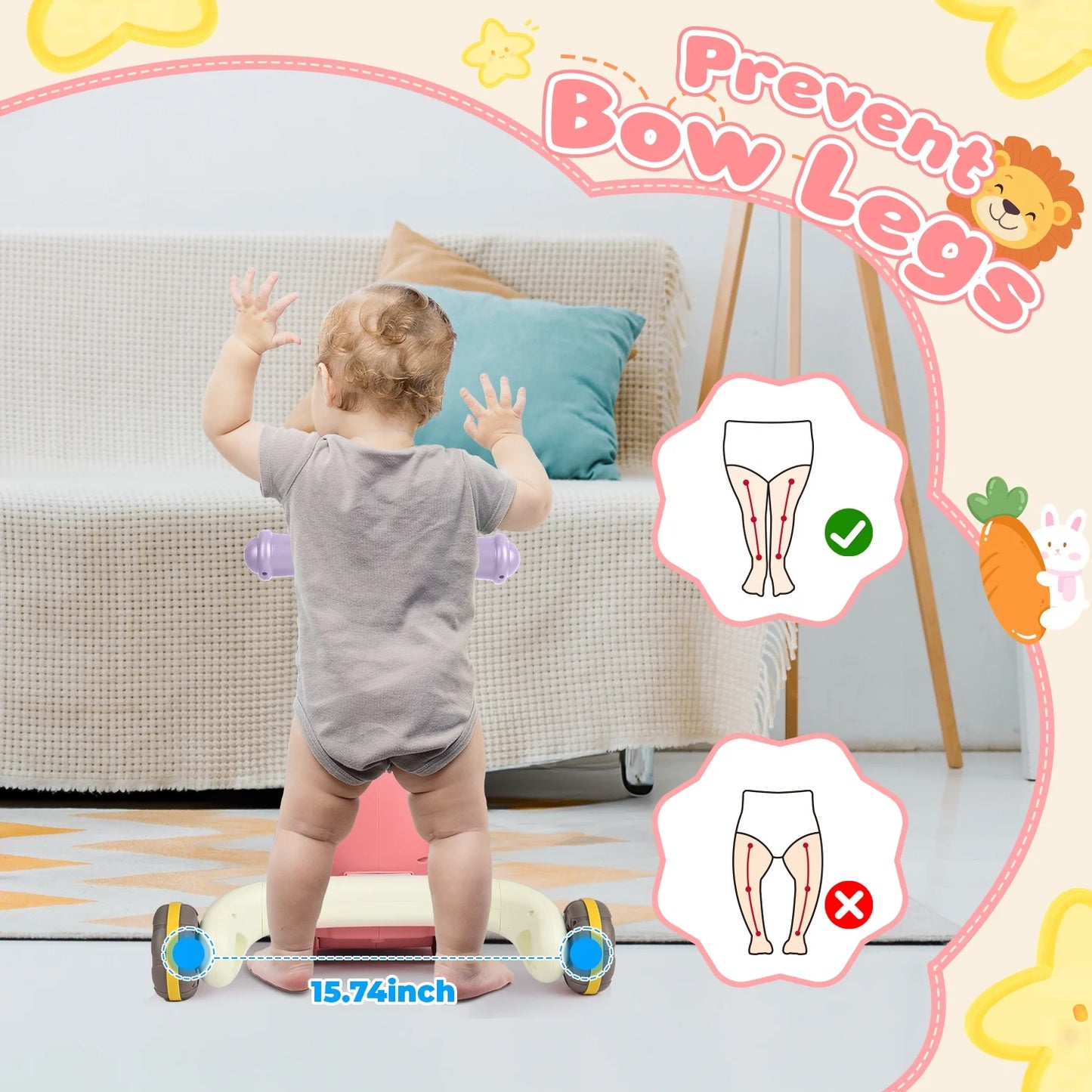 3-in-1 Baby Walker lebanon