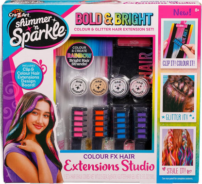 Shimmer N Sparkle Bold N Bright Hair Extensions