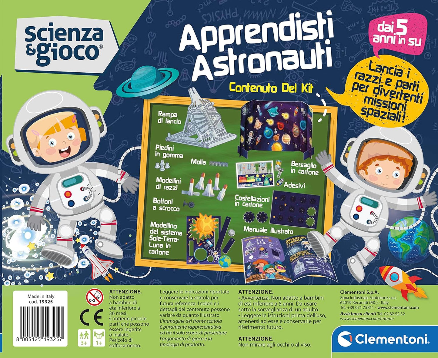 Clementoni 19325 Science Lab-Astronaut