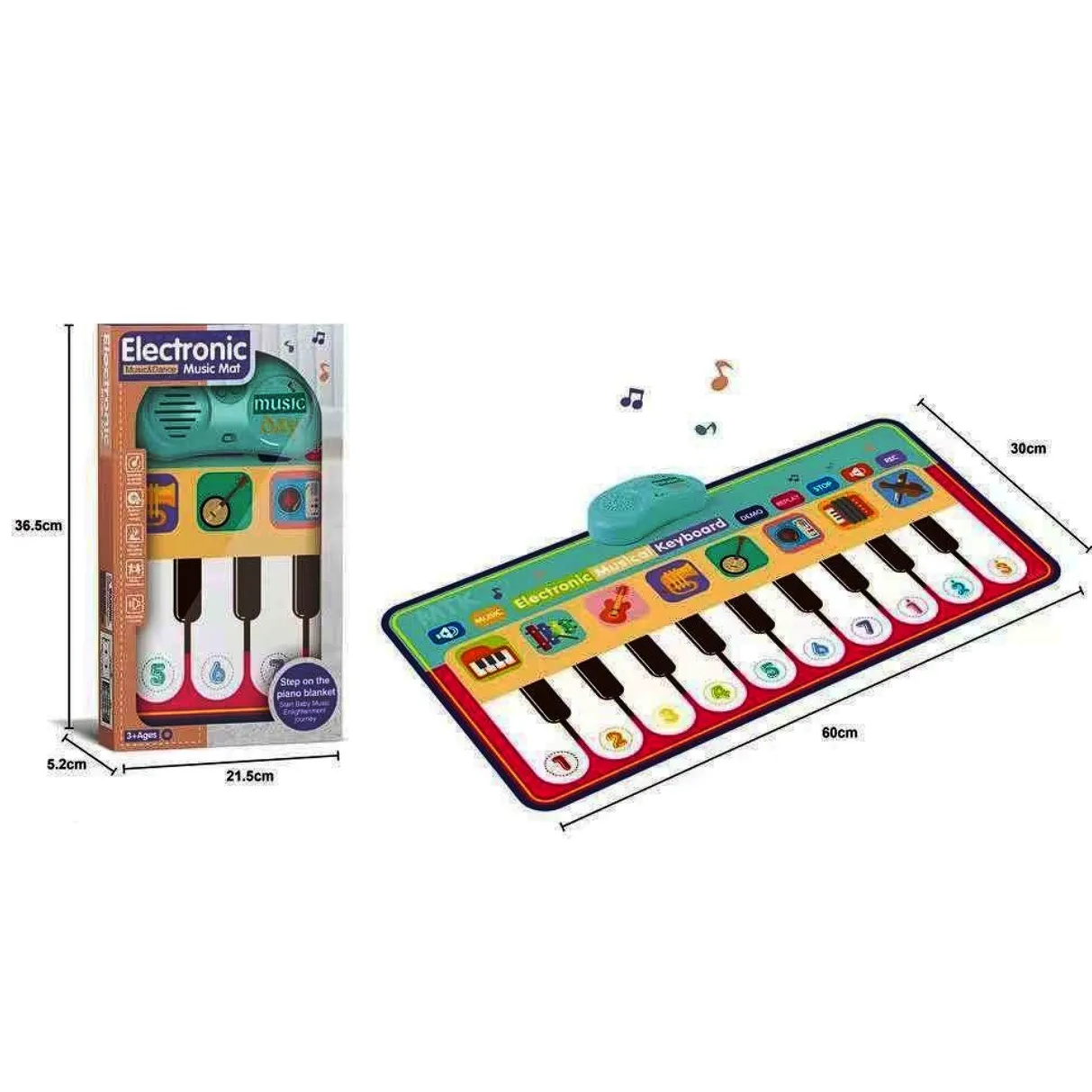 Covoras muzical interactiv 60×30 cm