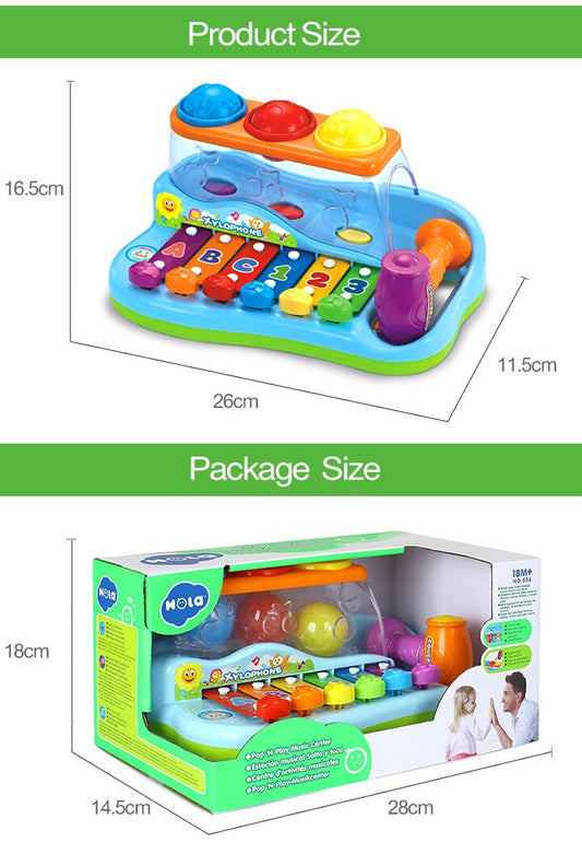 King HOLA TOYS Toy Musical Instrument Baby Child Kids