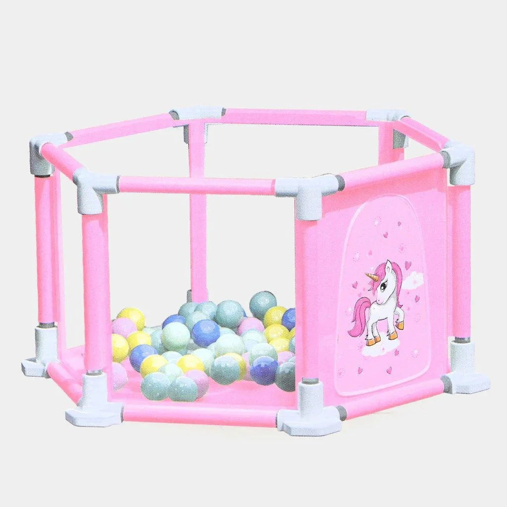 Hexagon Baby Play Fence with Safety Panels