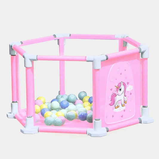 Hexagon Baby Play Fence with Safety Panels